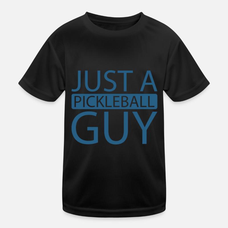 Pickleball Just A Pickleball Guy Kinder Funktions-T-Shirt