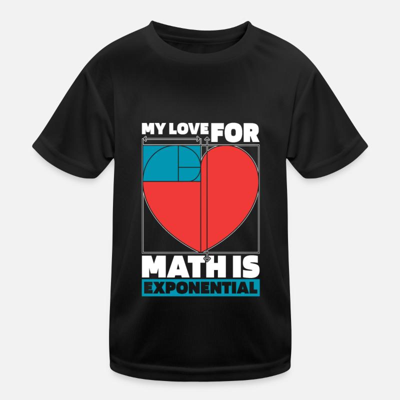 Mathe Mathematik Lustig Math Drôle Jeu de mots T-shirt sport Enfant