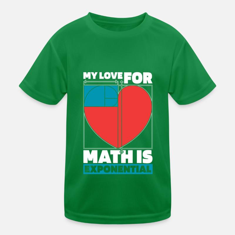 Mathe Mathematik Lustig Math Drôle Jeu de mots T-shirt sport Enfant
