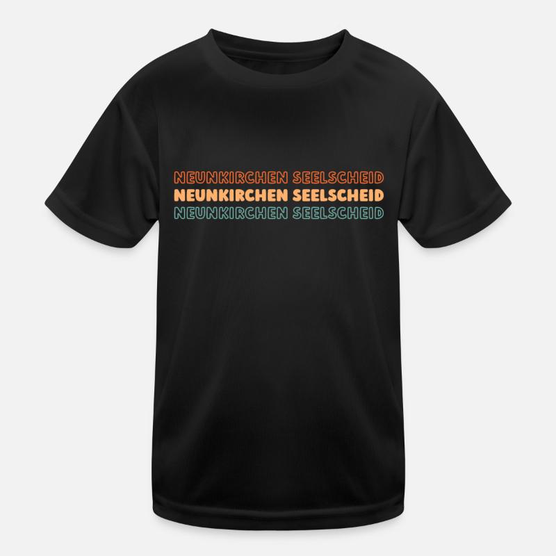 Deutsche Stadt Neunkirchenseelscheid Kinder Funktions-T-Shirt