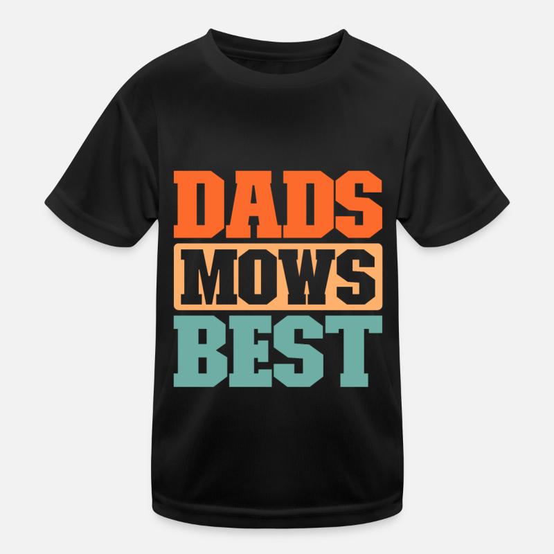 Rasenmäher Mähen Kinder Funktions-T-Shirt