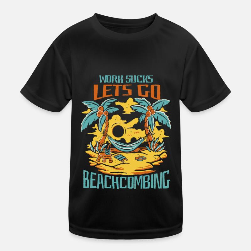 Beach combing Kids Functional T-Shirt