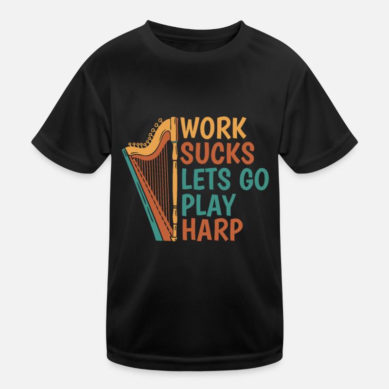 Harp Kids Functional T-Shirt