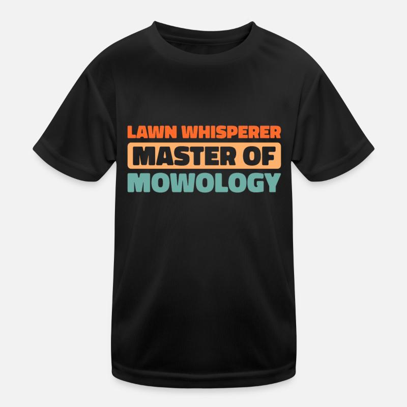 Rasenmäher Mähen Kinder Funktions-T-Shirt
