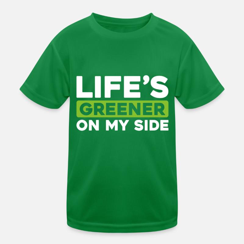 Lawn mower mowing Kids Functional T-Shirt