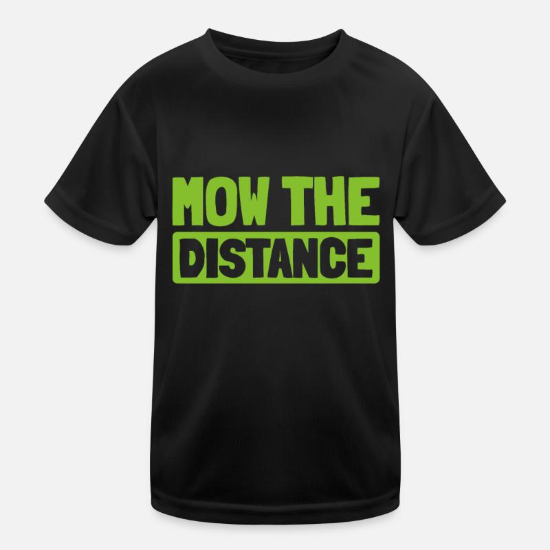 Rasenmäher Mähen Kinder Funktions-T-Shirt