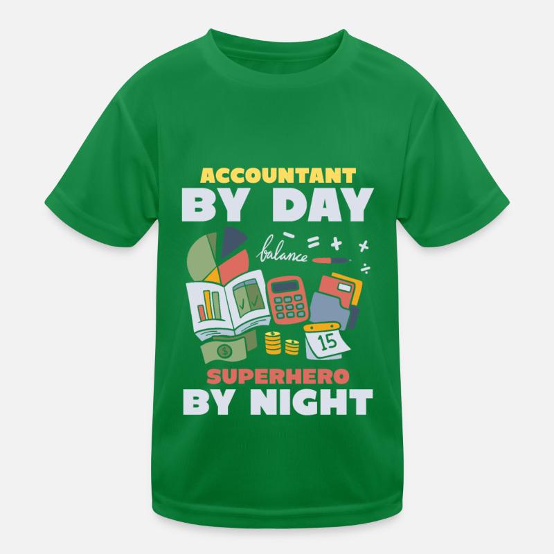 Buchhalter Steuerberater Kinder Funktions-T-Shirt