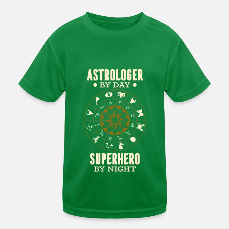 Astrologie Astrologe Kinder Funktions-T-Shirt