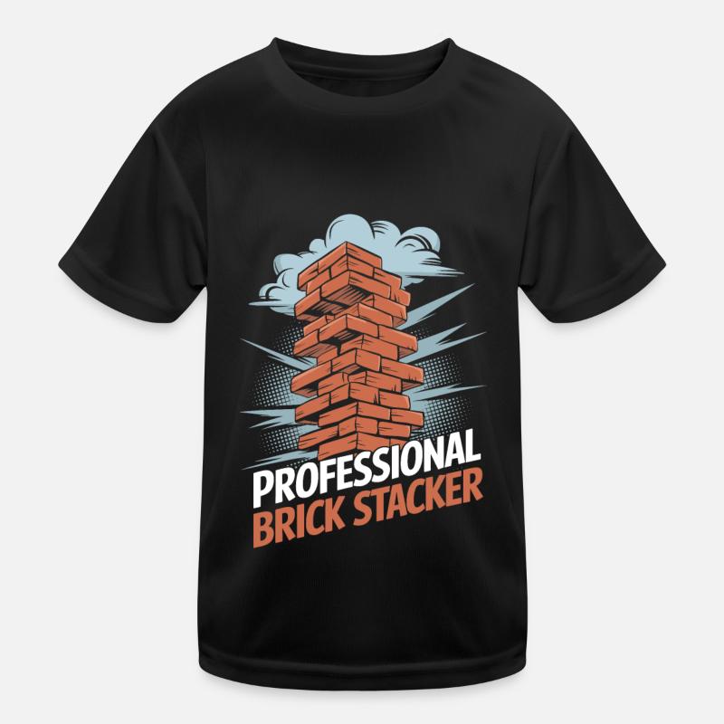 Bricklayer Kids Functional T-Shirt