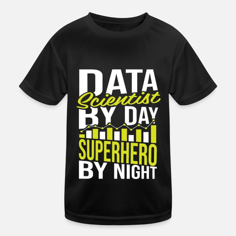 Analyste de données en science des données T-shirt sport Enfant