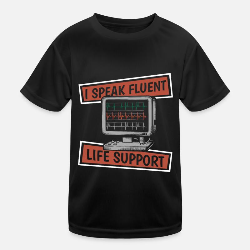 Infirmière en soins intensifs T-shirt sport Enfant