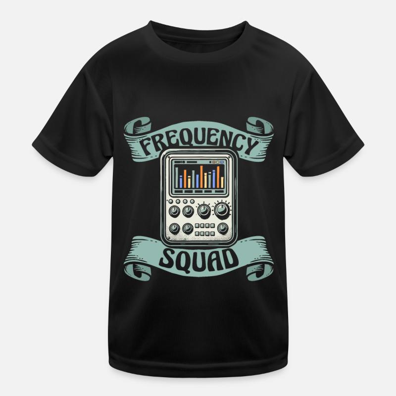 Audio Analyzer Kader Kids Functional T-Shirt