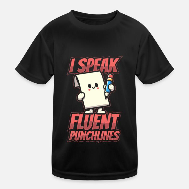 Dibujante Camiseta funcional para niños