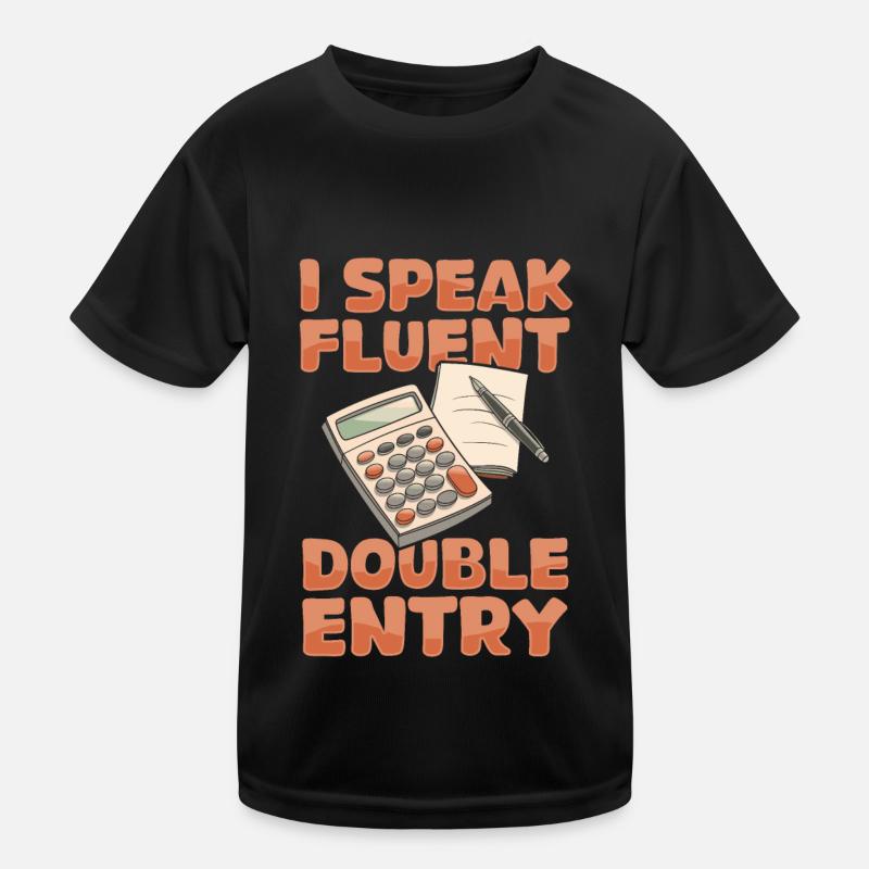 Buchhalter Kinder Funktions-T-Shirt