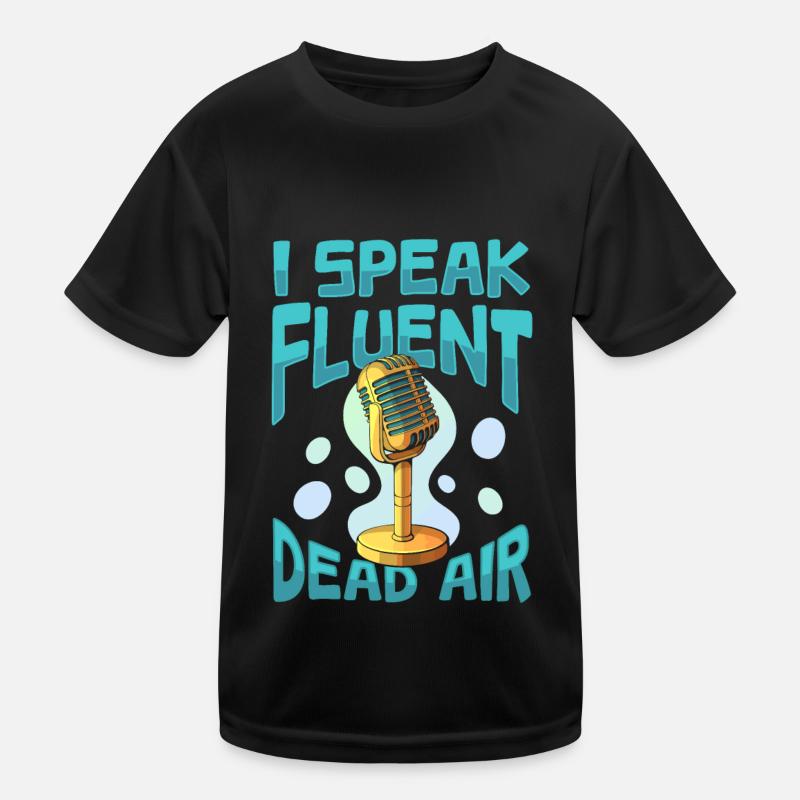 Ansager Kinder Funktions-T-Shirt