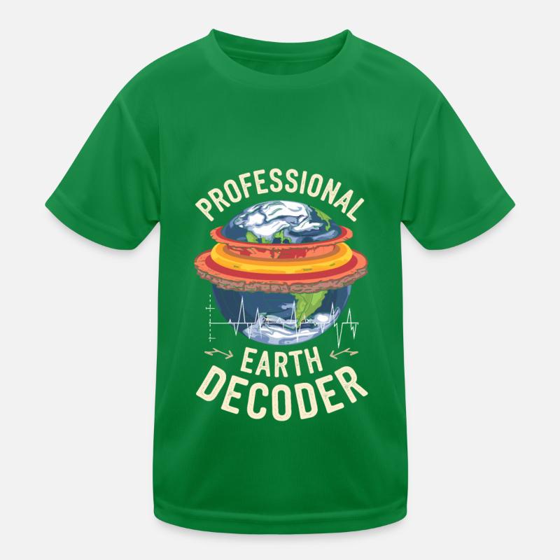 Geophysicist Kids Functional T-Shirt