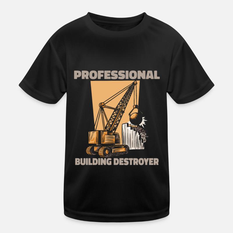 Expert en démolition T-shirt sport Enfant