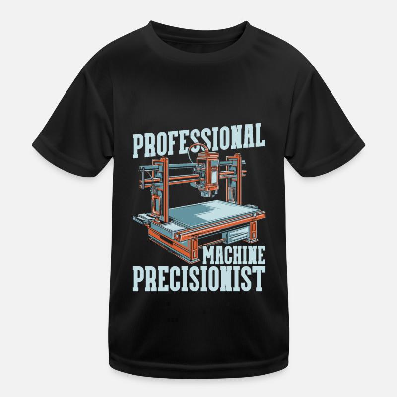 CNC Router Kids Functional T-Shirt