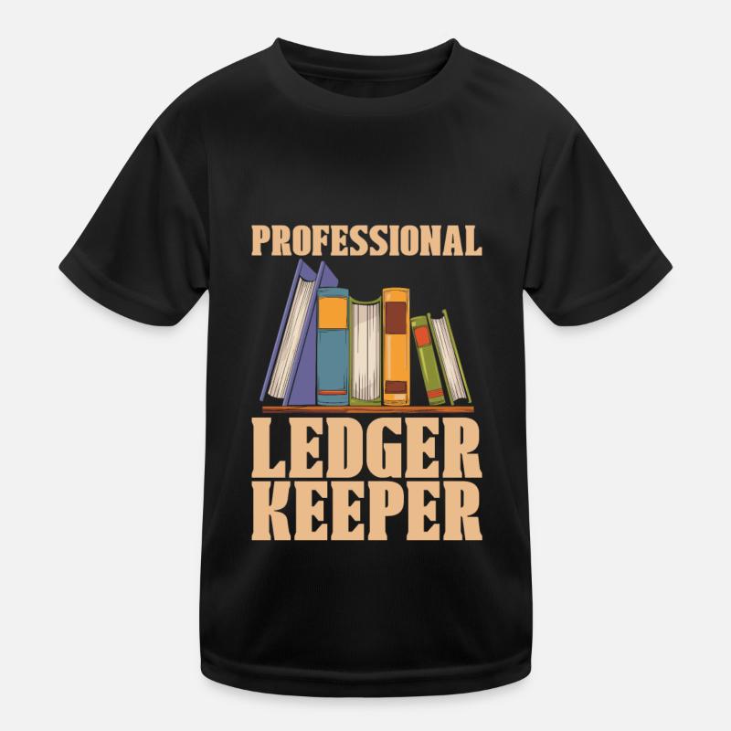 Buchhalter Kinder Funktions-T-Shirt