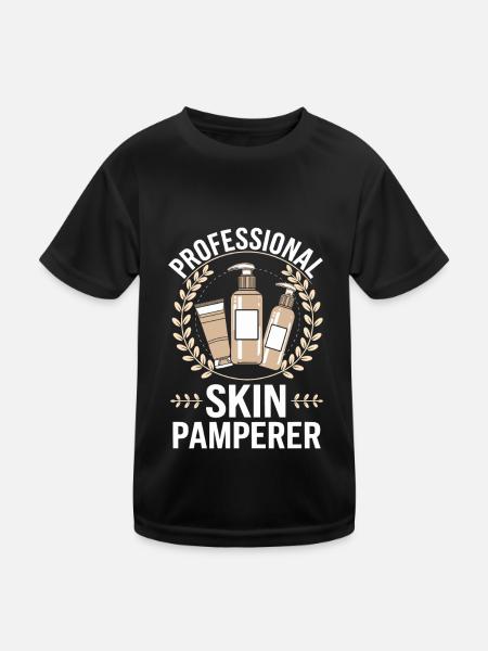 Beauty therapist - Kids Functional T-Shirt - black - Front