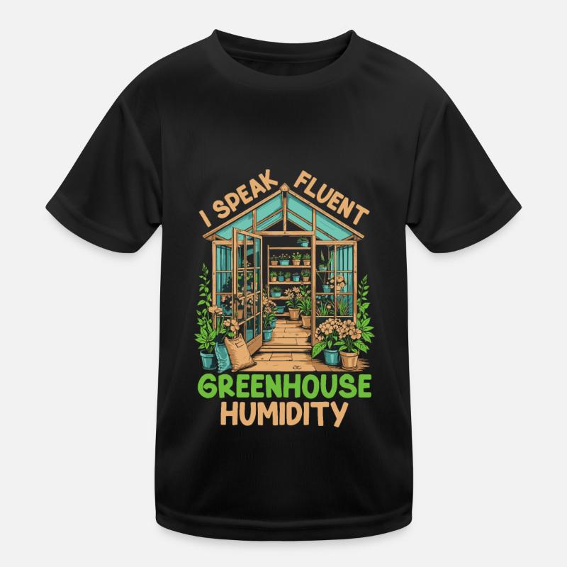 Greenhouse Manager Kids Functional T-Shirt