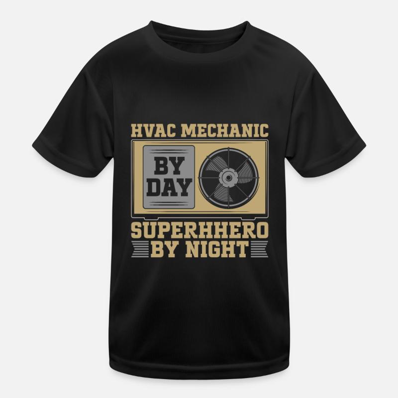 HVAC Technician Kids Functional T-Shirt