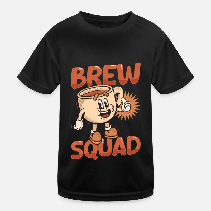 Équipe de barista T-shirt sport Enfant