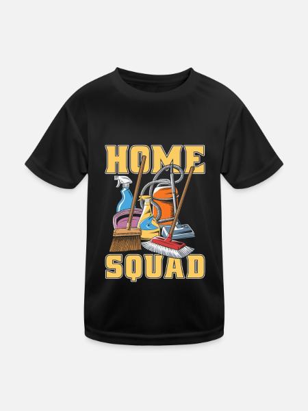 Gouvernante Kader - T-shirt sport Enfant - noir - Devant