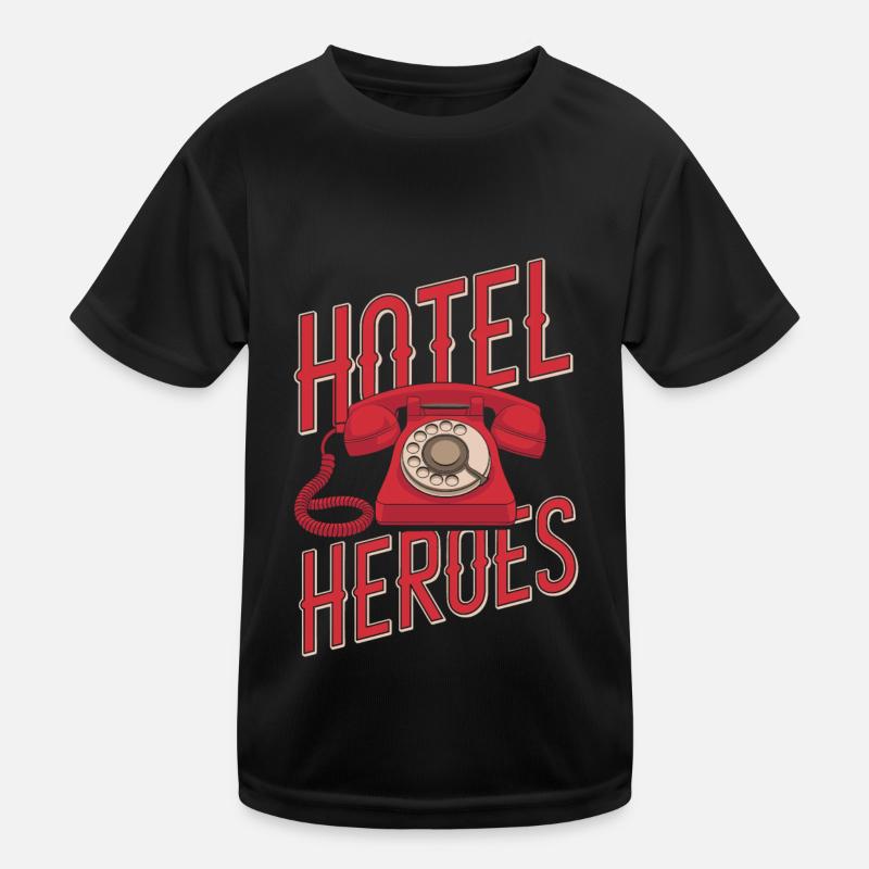 Hotel Manager Team Kids Functional T-Shirt
