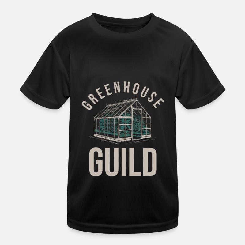 Gewächshausmanager Team Kinder Funktions-T-Shirt