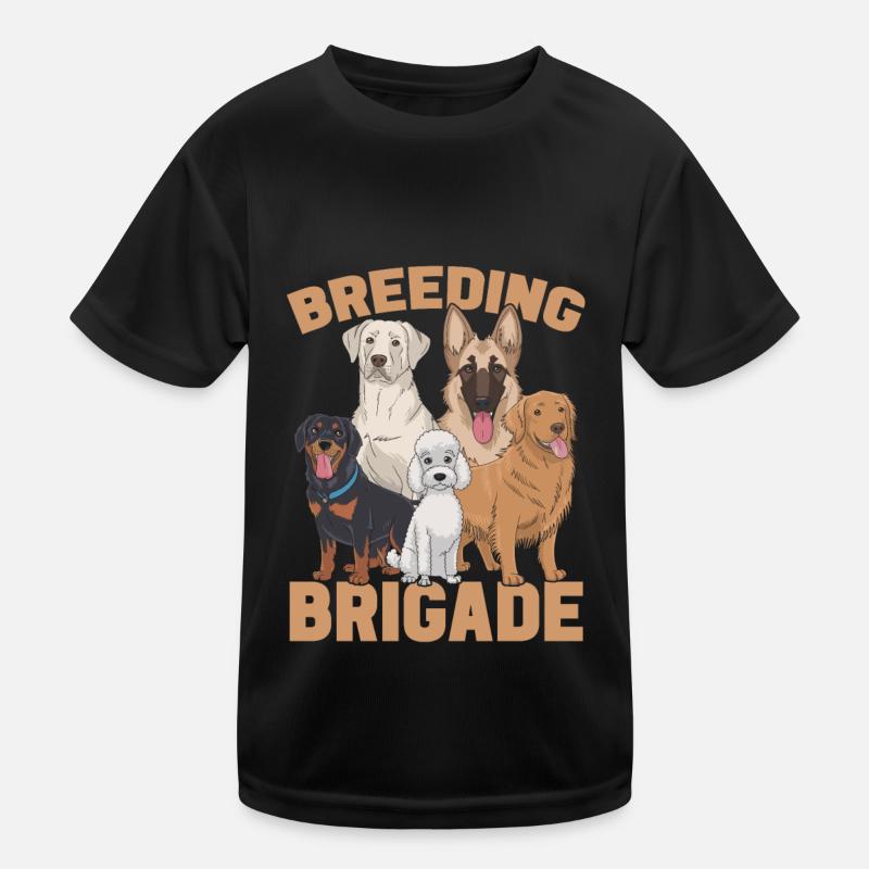 Züchter Team Kinder Funktions-T-Shirt