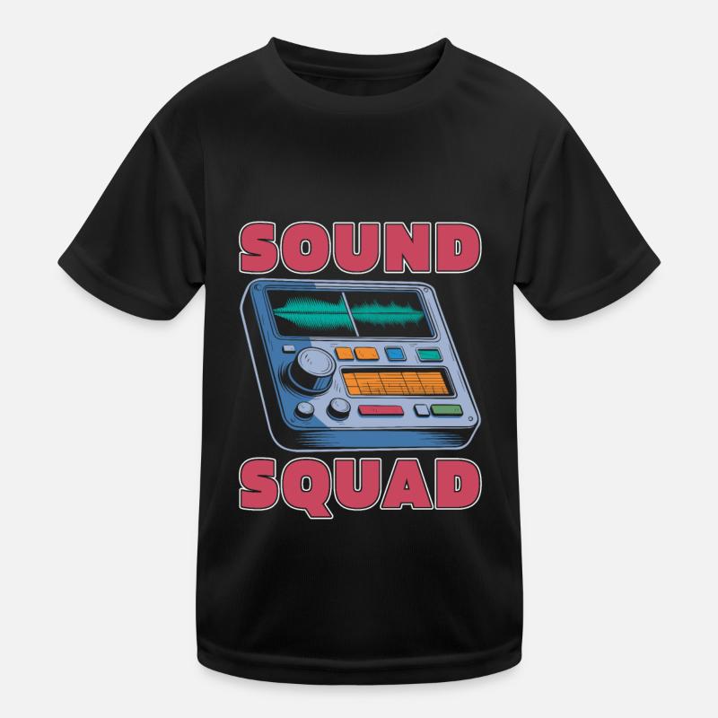 Audio Analyzer Team Kids Functional T-Shirt