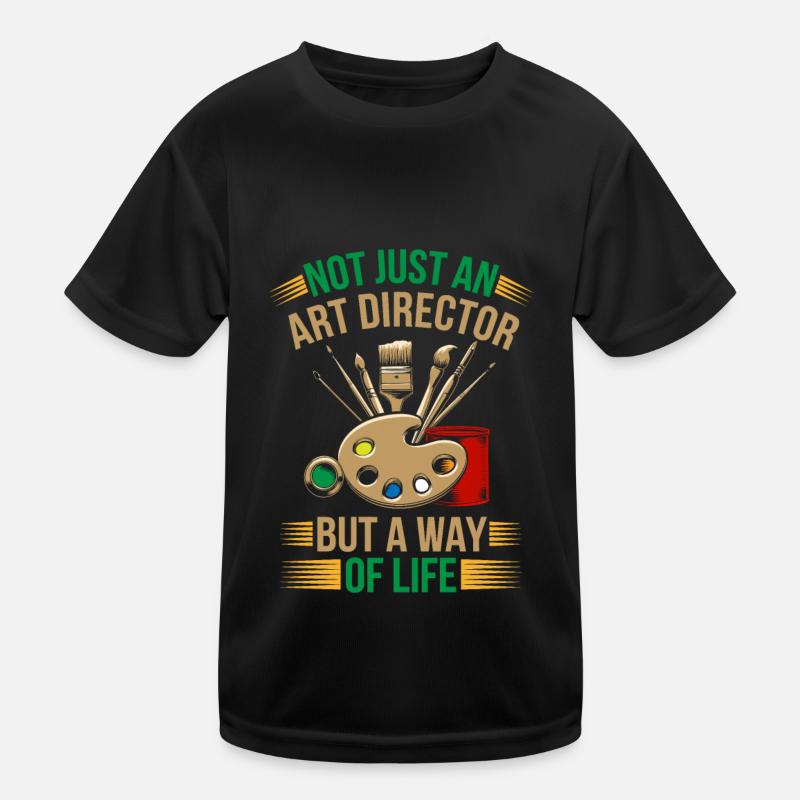 Art Director Kinder Funktions-T-Shirt