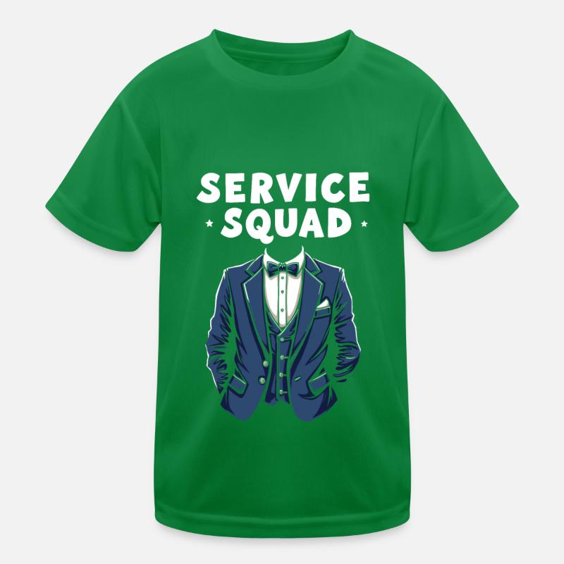Escouade de majordome T-shirt sport Enfant