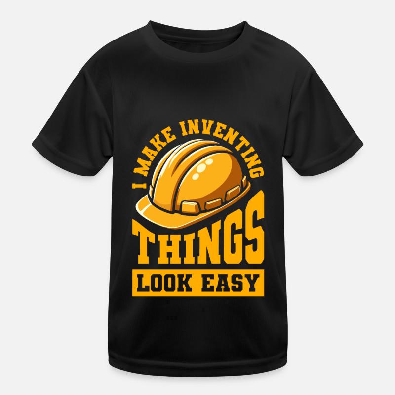 Ingenieur Kinder Funktions-T-Shirt