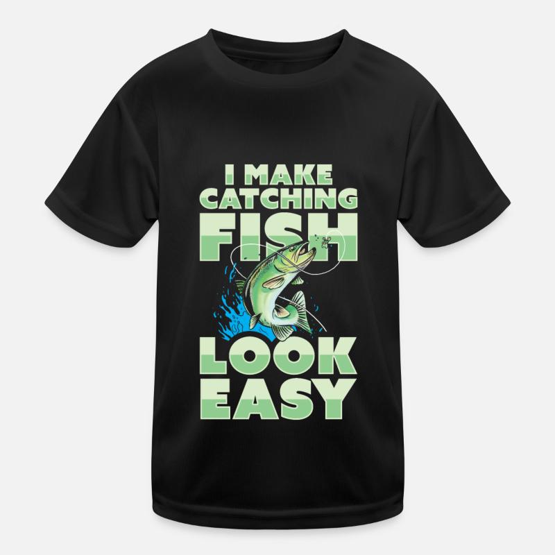 Fisherman Kids Functional T-Shirt