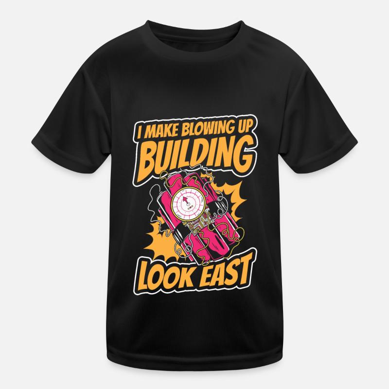 Demolition expert Kids Functional T-Shirt