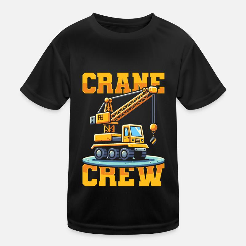 Équipe de grutiers T-shirt sport Enfant