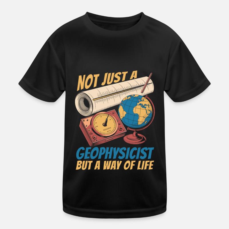 Géophysicien T-shirt sport Enfant
