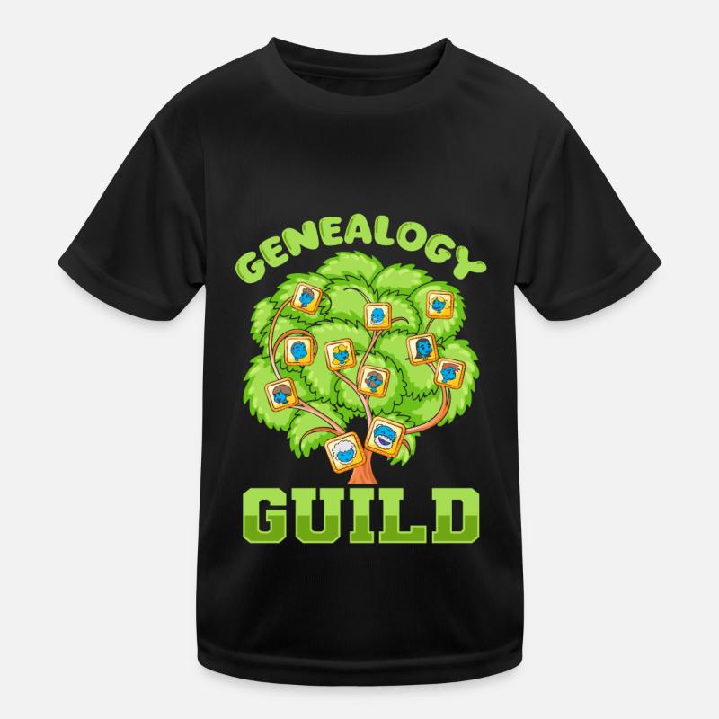 Équipe de généalogistes T-shirt sport Enfant