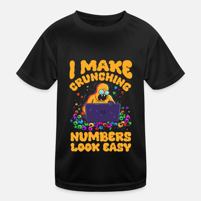 Analyste de données en science des données T-shirt sport Enfant