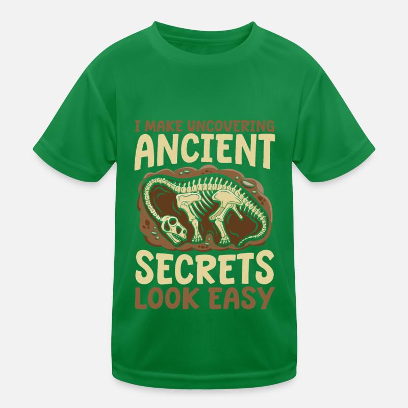 Archaeologist Kids Functional T-Shirt