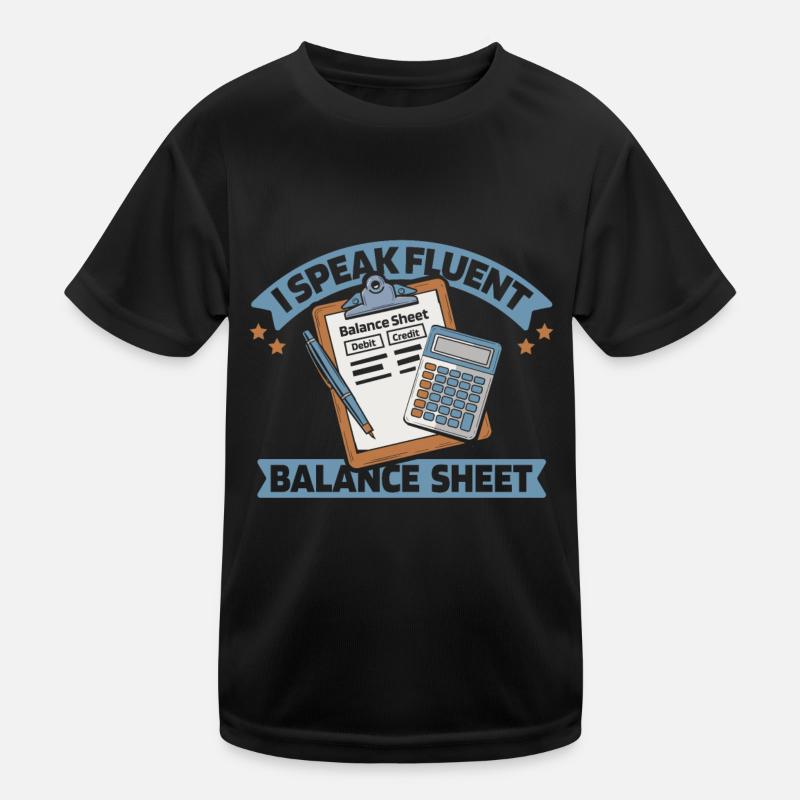 Buchhalter Steuerberater Kinder Funktions-T-Shirt