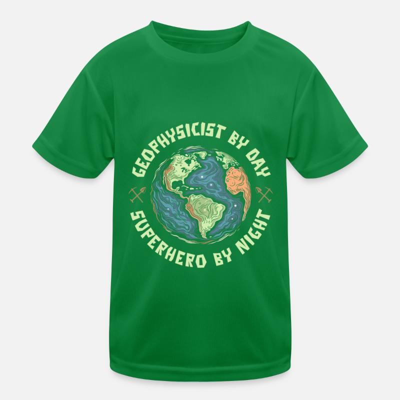 Geophysicist Kids Functional T-Shirt