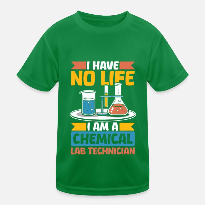 Assistant de laboratoire chimique T-shirt sport Enfant