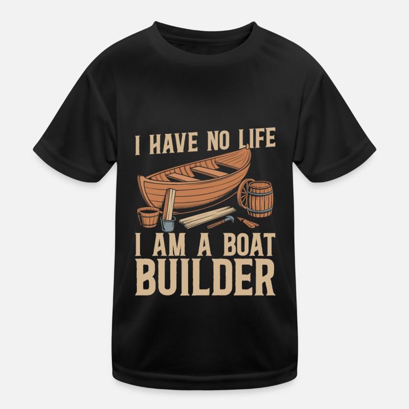 Bootsbauer Kinder Funktions-T-Shirt