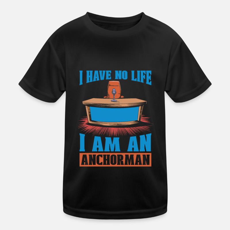 Moderator Kinder Funktions-T-Shirt