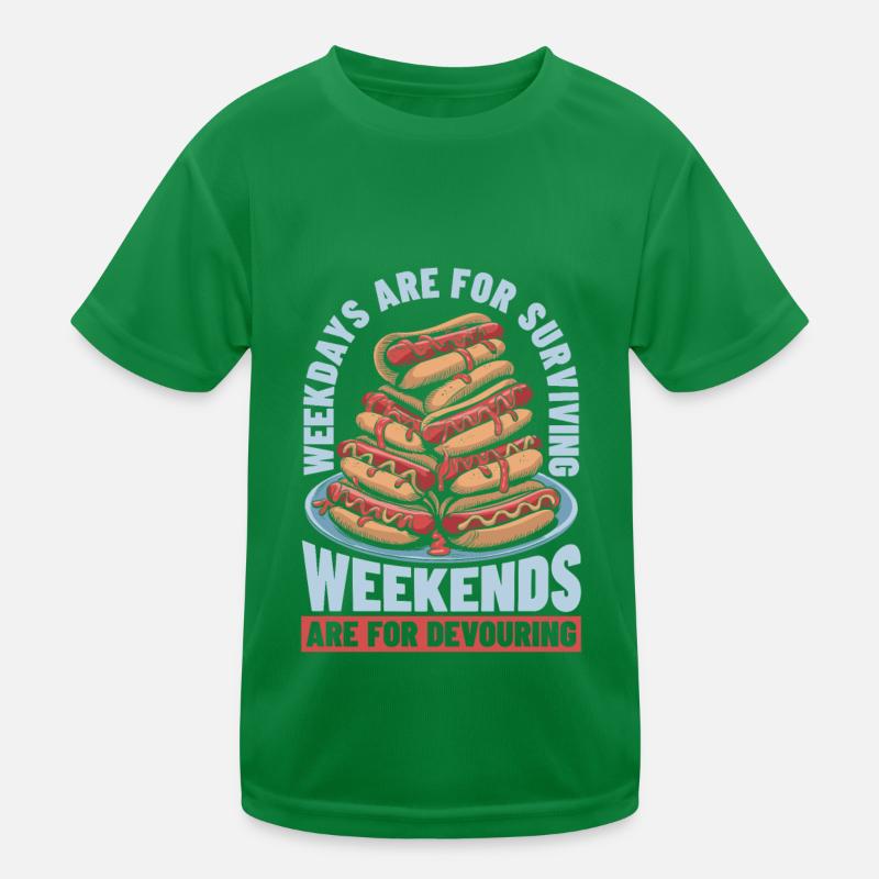 Concours de nourriture T-shirt sport Enfant