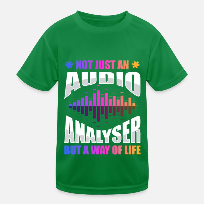 Analyseur audio T-shirt sport Enfant