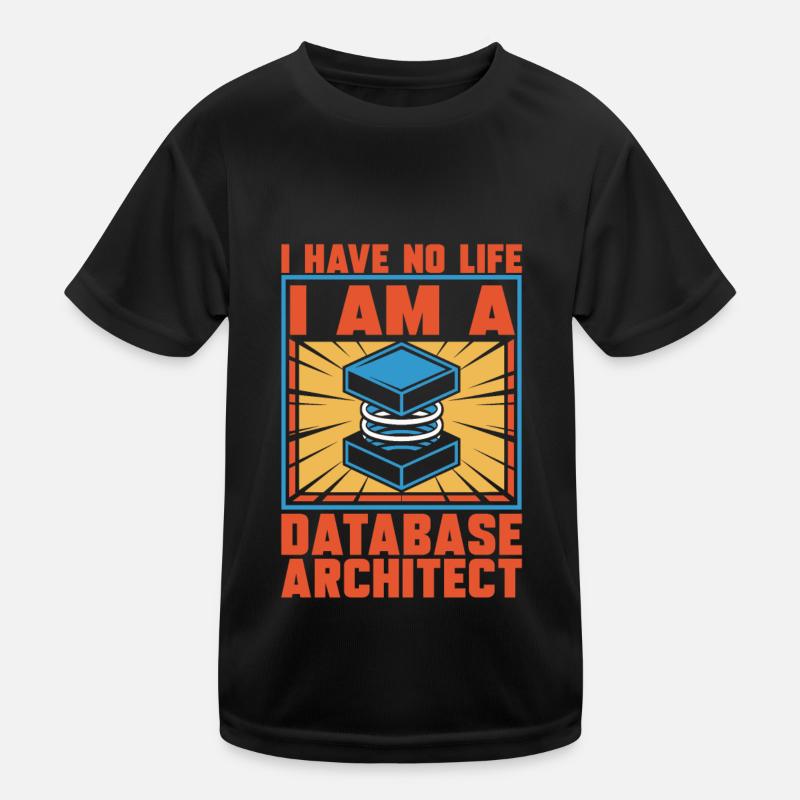 Database Architect Kids Functional T-Shirt